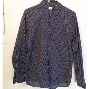 Uniqlo Men’s Long-Sleeve Casual Button Down Shirt